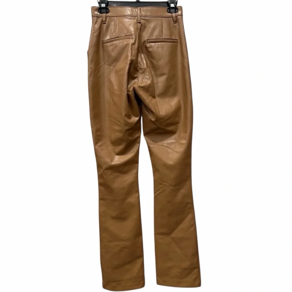 Abercrombie & Fitch Ultra High Rise Faux Leather Pants Women’s 27/4 Caramel